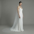 Barely There Soft Tulle Wedding Veil, Cathedral to Fingertip, Lightweight Minimalist Sheer Bridal Veil