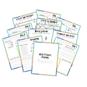 Kids Travel Journal