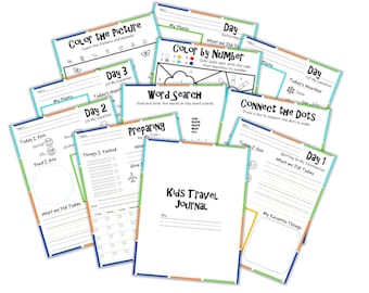 Kids Travel Journal
