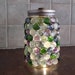 Glitter Sparkle Jar With LED Lights Basic Colors - Etsy