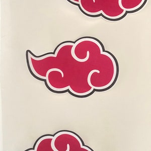 Akatsuki Sticker Adesivo - Escorrega o Preço