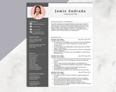 CV Photo Template | MS Word Resume | Word Photo Resume Template | Professional Executive Resume Template | New Grad Resume | Graduate CV