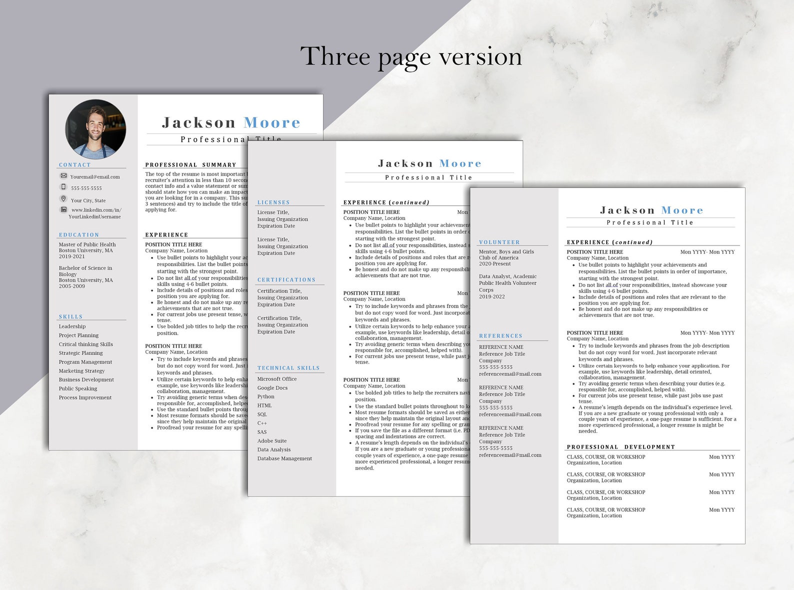 Photo Resume Template Resume Template - Il 1588xN.4598382248 P718 