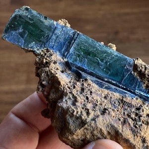 Genuine Vivianite Specimen. Authentic, Ethical, and Faire Trade Sourced from Bolivia. 330 grams. Crystal Healing.