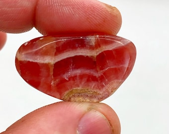 Polierter Rhodochrosit Trommelstein (21 gramm)