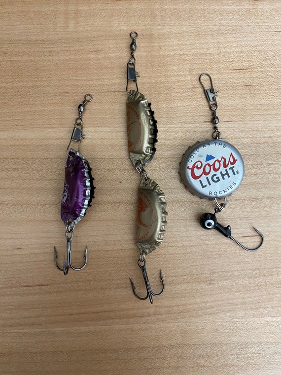 Bottle Cap Fishing Lures 