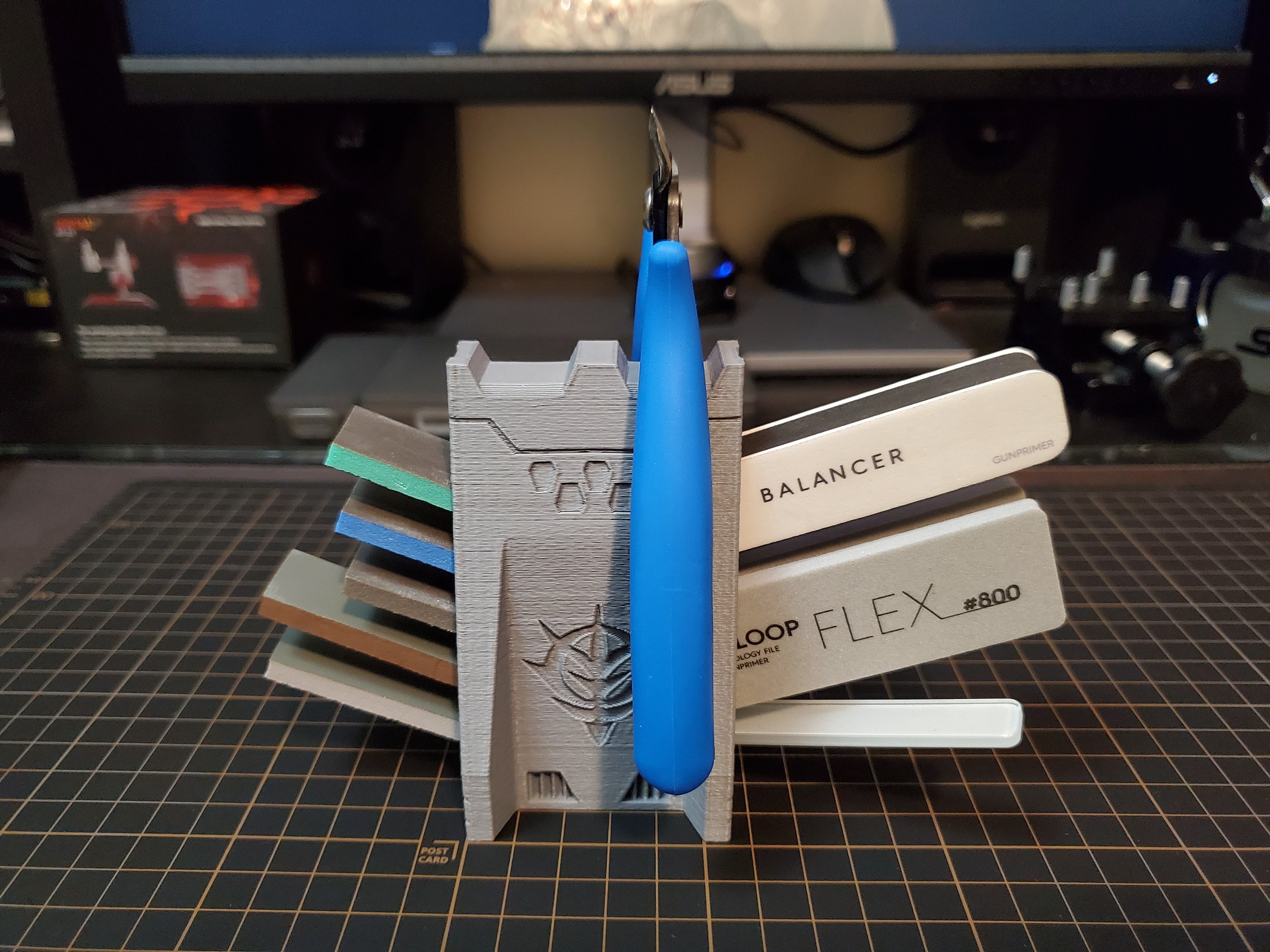 Gunpla Model Kit Nipper + Sanding system holders