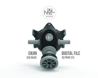 Enjin Gas Mask (STL files)