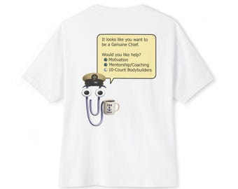Built for the AI Age - Genuine Chief Officer AI Assistant - Oversized Boxy T-Shirt