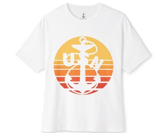 Nautical Anchor Sunset Tee