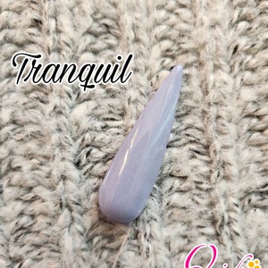 Tranquil Dip Powder - Purple Dip Powder, Light Purple Dip Powder, Acrylic Dip Powder, Nail Dip Powder, DIY Nail Dip Powder, Nail Dip