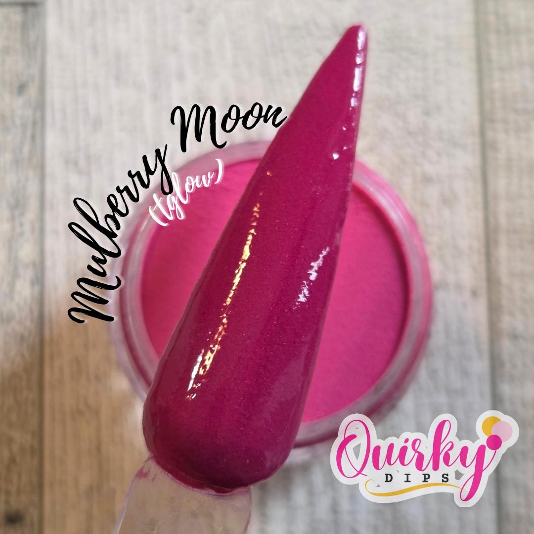 Moonlight Lab Dip Mulberry Moon Dip Powder - Fuchsia Glow Dip Powder, Dip Powder, Quirky ...