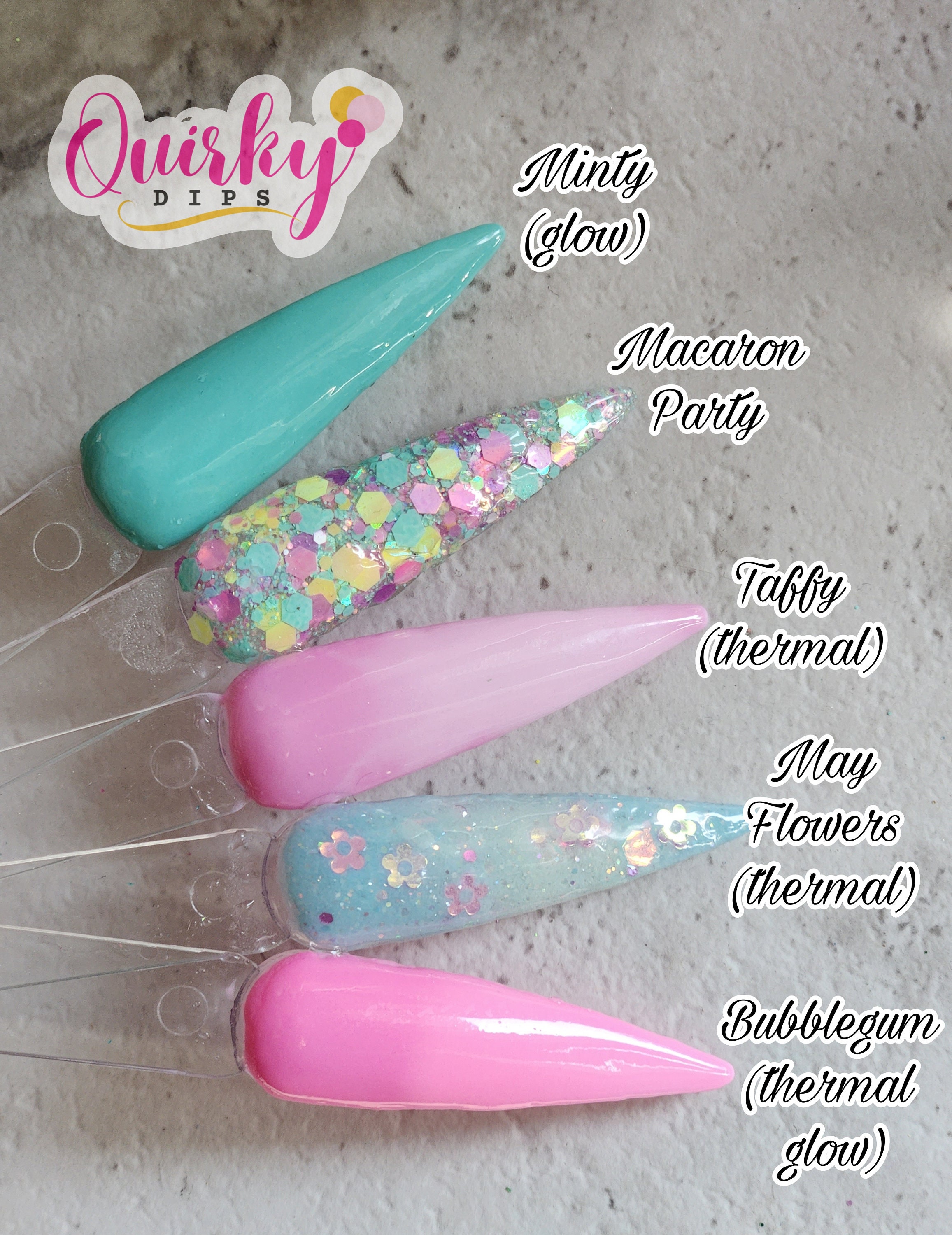 Minty Fresh Nail Dip Magic