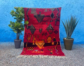 Custom Moroccan Berber Rug: Handmade Wool Carpet, Eco-Friendly Decor