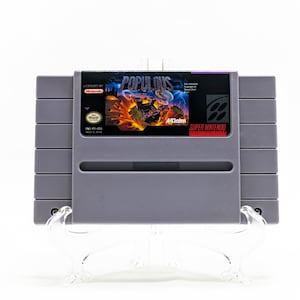 Populous SNES Super Nintendo, 1991 - Authentic - Refurbished & Tested