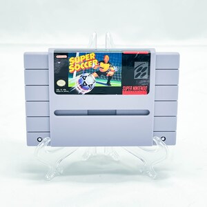 Super Soccer SNES Super Nintendo, 1992 - Authentic - Refurbished & Tested