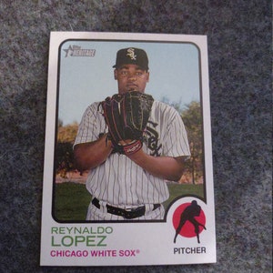 2022 Topps Heritage Short Print Reynaldo Lopez van de Chicago White Sox kaart #494