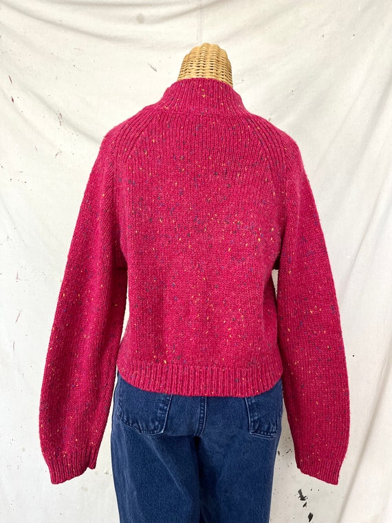 Vintage Speckled Sweater (M-L) - image 4
