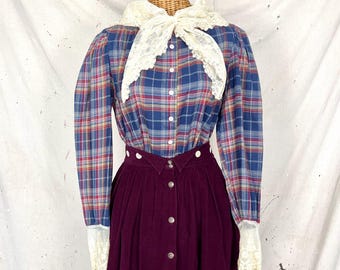Vintage 70/80&#39;s Ralph Lauren Prairie Blouse (M)