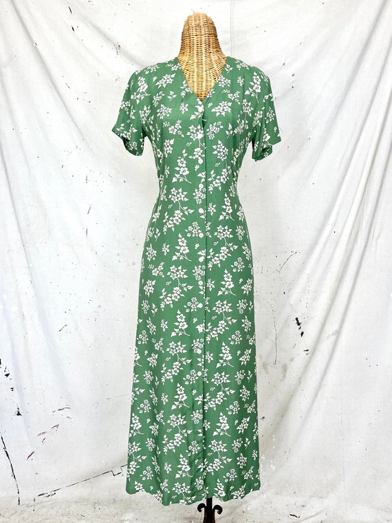 Vintage Floral Market Dress (S-M) - image 2