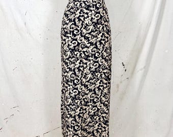 Vintage Longline Midi Skirt (L)