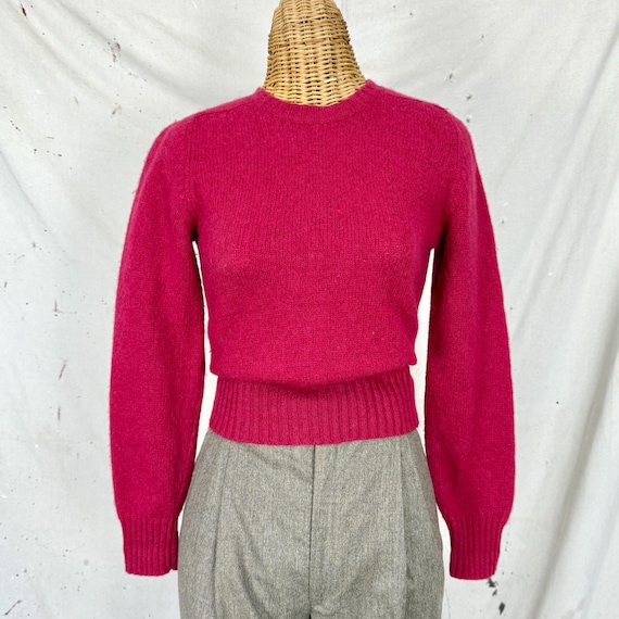 Vintage Shetland Wool Sweater (S)