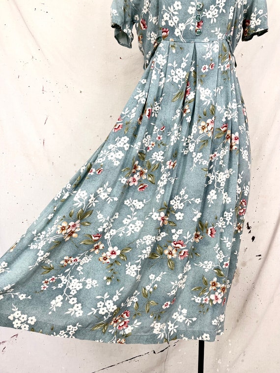 Vintage Floral Tied Sundress (M-L) - image 4