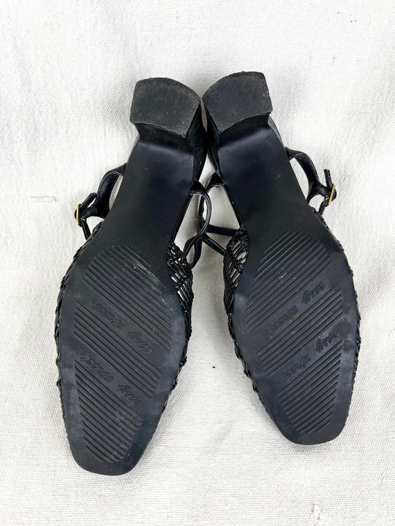 Vintage 90’s Woven Sandals (6.5) - image 4