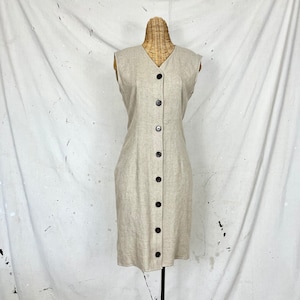 Vintage Buttoned Dress (M-L)