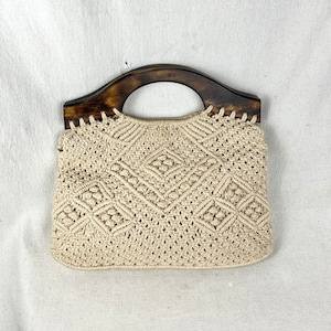 Vintage Crochet Handbag