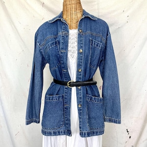 Vintage Denim Chore Jacket (M)