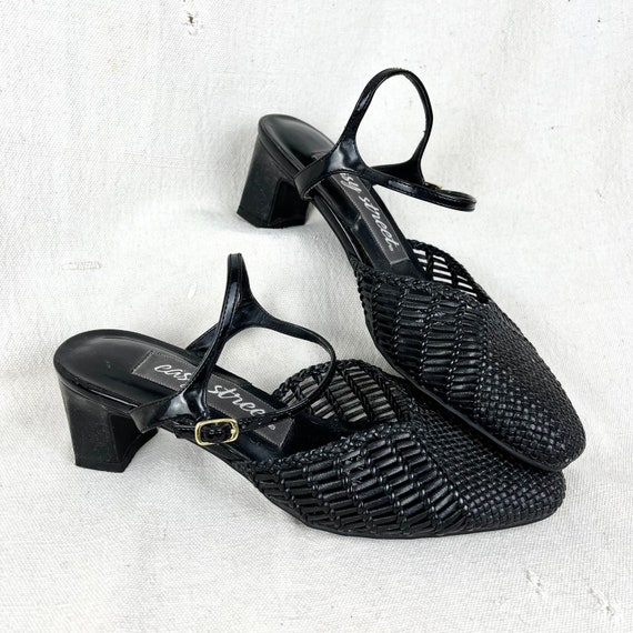 Vintage 90’s Woven Sandals (6.5) - image 1