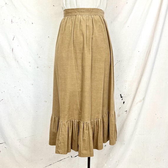 Vintage 70’s Handmade Corduroy Skirt (S)