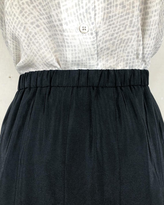 Vintage Slit Pleated Skirt (XS-S) - image 3