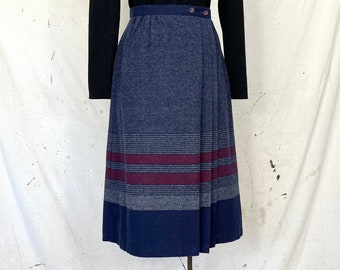 Vintage Wrap Skirt (S)