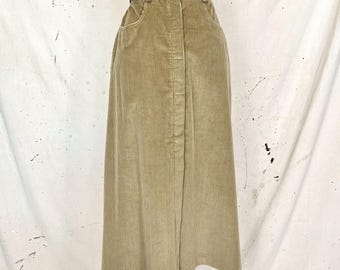 Vintage corduroy safarirok (SM)