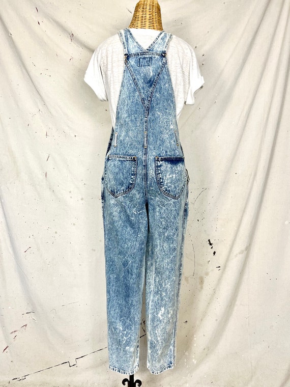 Vintage 80’s Acid Washed Overalls (S-M) - image 6