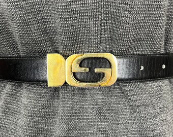 グッチ GUCCI クレスト ヴィンテージ品 編み込み ベルト 70 グッチ GUCCI クレスト ヴィンテージ品 編み込み ベルト 70