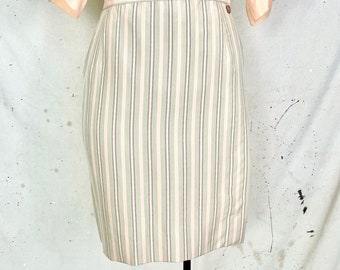 Vintage Silk Mini Wrap Skirt (S)