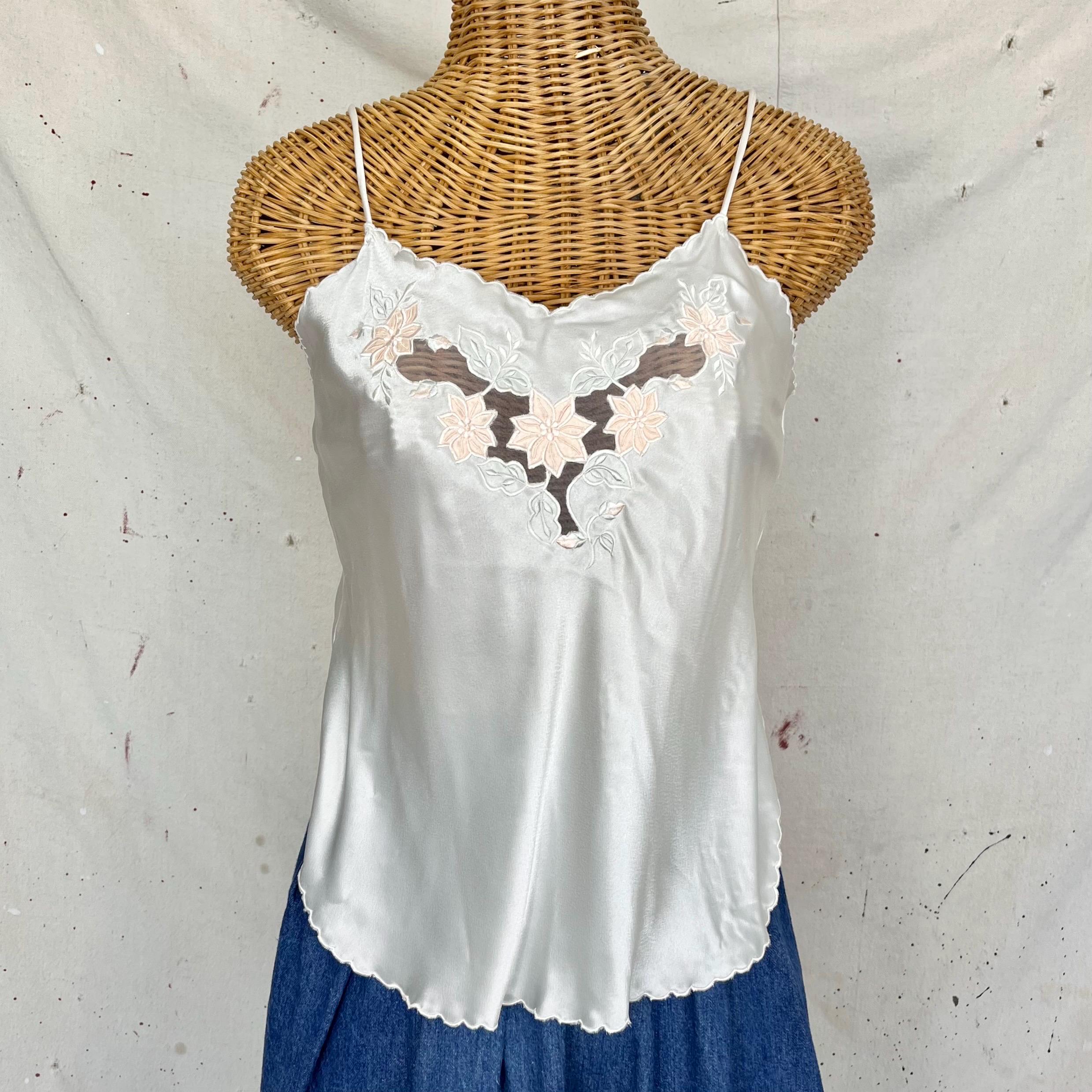 Vintage Satin Slip Top (S-M) - Etsy Canada