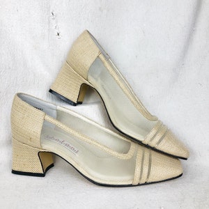 Vintage Woven Jute Pumps (7)