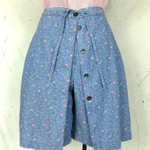 Vintage Floral Skort (S-M)