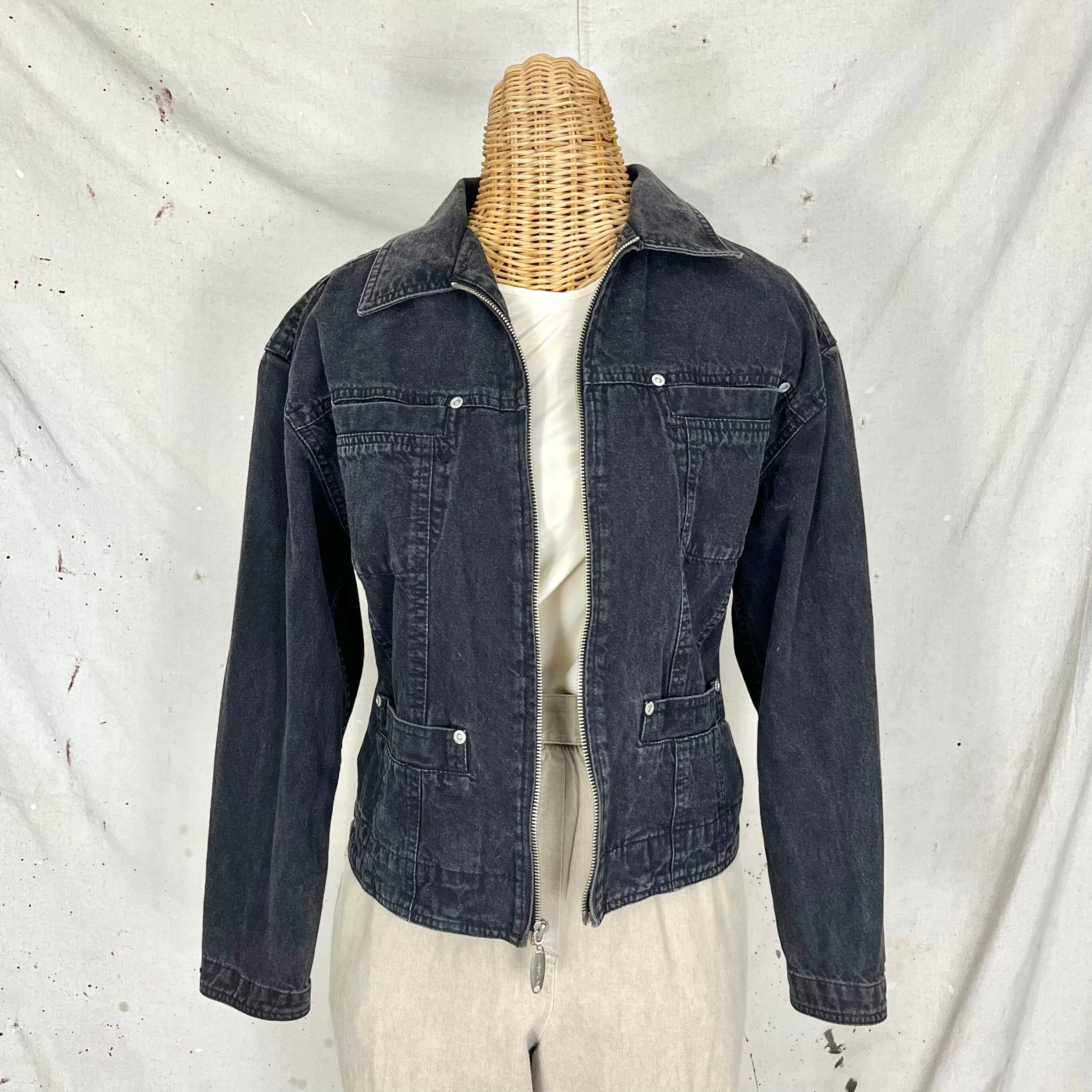 Vintage Denim Jacket (M) - Etsy