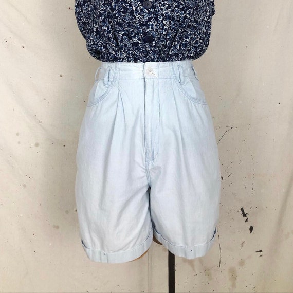 Vintage Chambray Shorts (XS) - image 1