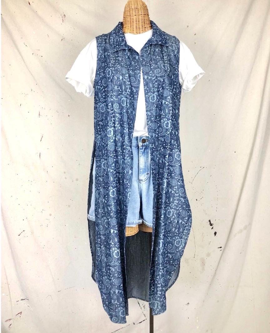 Vintage 90’s Long Vest (M)
