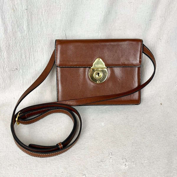 Vintage Gold Pfeil Crossbody Bag