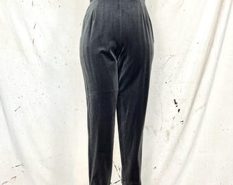 Pantalones vintage de terciopelo con estribos de Jaeger (talla S)