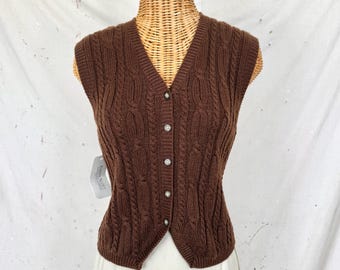 Vintage Deadstock Sweater Vest (S-M)