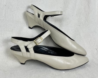 Vintage 80’s Strappy Pumps (7)