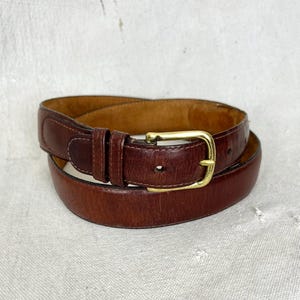 Vintage Leder Gürtel